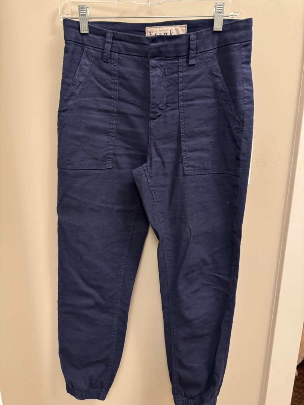 Frank & Eileen Navy Casual Jogger Pants 0